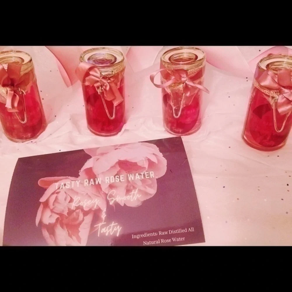Tasty Raw Rose Water